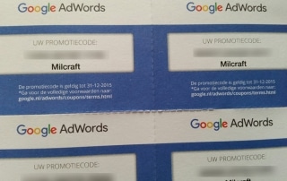Adwords 150 euro credit vouchers