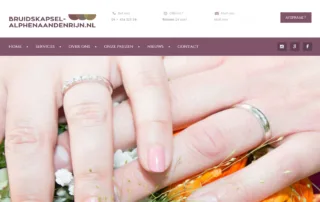 Bridal hairstyle Alphen aan den Rijn