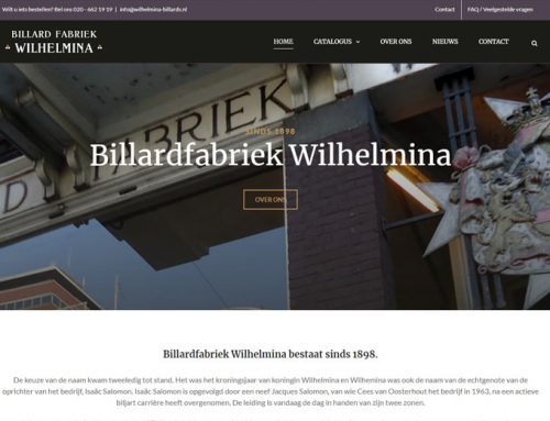 Billardfabriek Wilhelmina