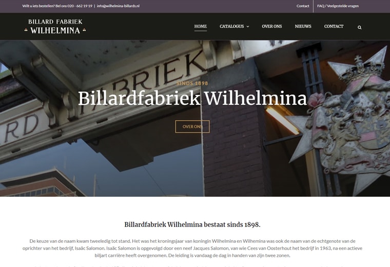 Billiardfabriek Wilhelmina
