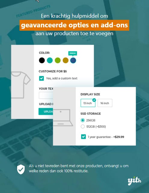YITH WooCommerce productadd-ons en extra opties